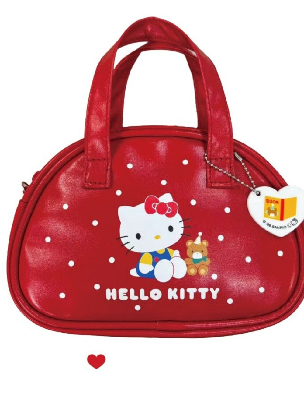 Hello Kitty Mini Boston Bag – Red Polka Dot | Sanrio | NWT